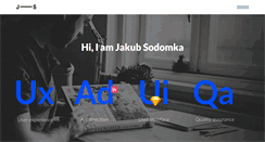 Desktop Screenshot of jakubsodomka.com